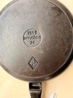 Emalco Gietijzeren Koekenpan, Huis en Inrichting, Keuken | Potten en Pannen, Gebruikt, Ophalen of Verzenden, Koekenpan of Braadpan