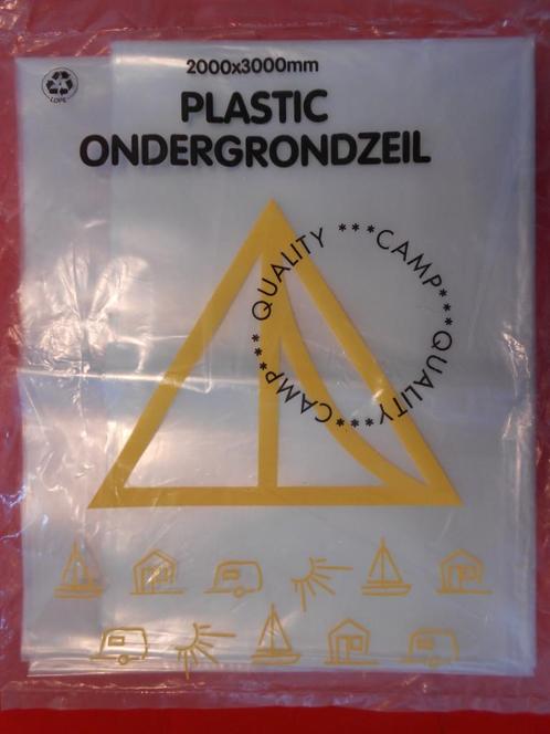 Afdekzeil, Ondergrondzeil, 3 x 2 mtr. + 4 x 2,5 mtr., Caravans en Kamperen, Kampeeraccessoires, Nieuw, Ophalen of Verzenden