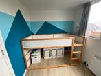 IKEA Kura bed met tent, Ophalen, Gebruikt, 70 tot 85 cm, Hoogslaper of Stapelbed