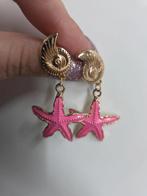 Schelpen oorbellen Stainless steel, Sieraden, Tassen en Uiterlijk, Oorbellen, Overige materialen, Nieuw, Ophalen of Verzenden