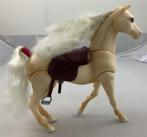 Barbie springpaard Tawny paard op batterijen Mattel L4395, Verzamelen, Poppen, Gebruikt, Ophalen of Verzenden