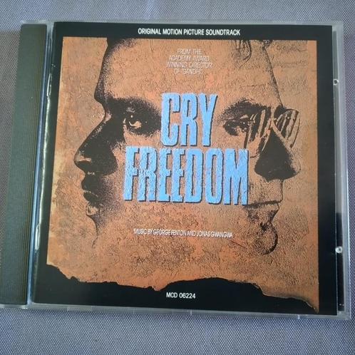 cd. cry freedom. original soundtrack., Cd's en Dvd's, Cd's | Pop, Ophalen of Verzenden
