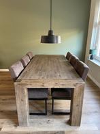 Bassano eettafel 220x100, Huis en Inrichting, Tafels | Eettafels, Ophalen, 200 cm of meer, 50 tot 100 cm, Zo goed als nieuw