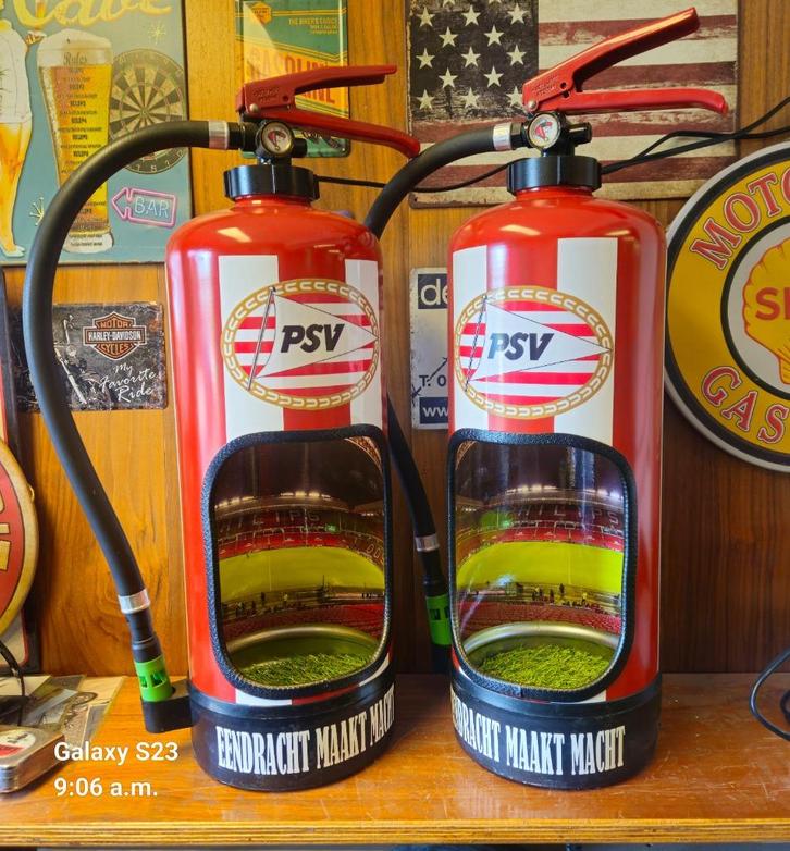 PSV decoratieve brandblusser mancave, Huis en Inrichting, Lampen | Losse lampen, Nieuw, Led-lamp, Minder dan 30 watt, E14 (klein)