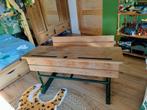 Vintage schoolbankje in perfecte staat, Kinderen en Baby's, Kinderkamer | Tafels en Stoelen, Ophalen