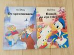Vintage. 2 Kinderboeken. Walt Disney. De speurneuzen en Dona, Ophalen of Verzenden, Zo goed als nieuw