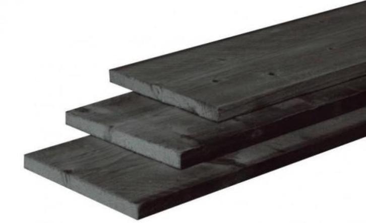 Potdekselplanken Zwart Gespoten **** Aanbieding, Tuin en Terras, Overige Tuin en Terras, Nieuw, Ophalen