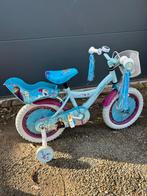 Frozen 14 inch fiets, Fietsen en Brommers, Fietsen | Kinderfietsjes, Ophalen, Zo goed als nieuw, Minder dan 16 inch, Zijwieltjes
