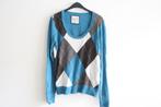 Blauwe wiebertjes trui van Esprit in maat M / L Argyle style, Kleding | Dames, Truien en Vesten, Gedragen, Blauw, Esprit, Maat 38/40 (M)