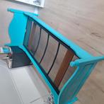 1 persoons bed massief hout, handgemaakt, incl bodem, Kinderen en Baby's, Kinderkamer | Bedden, Ophalen, 85 tot 100 cm, Gebruikt
