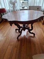 Antieke Mahonie Eettafel, Ophalen