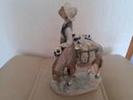 Lladro beeld man met ezel, Antiek en Kunst, Ophalen