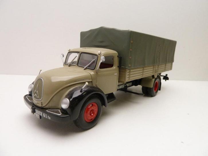 Magirus Deutz Bakwagen  ''  Minichamps '', Hobby en Vrije tijd, Modelauto's | 1:43, Zo goed als nieuw, Bus of Vrachtwagen, MiniChamps