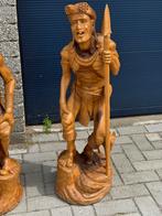 Inheemse Houten Beelden Set - Aziatisch Handwerk, Antiek en Kunst, Ophalen