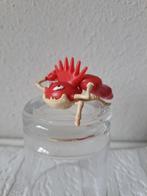 Kingler Pokemon Tomy van hard rubber 4x4x3cm, Verzamelen, Poppetjes en Figuurtjes, Ophalen of Verzenden, Nieuw