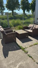 Bellagio tuinset loungeset, Tuin en Terras, Tuinsets en Loungesets, Ophalen of Verzenden, Zo goed als nieuw, Wicker, Bank