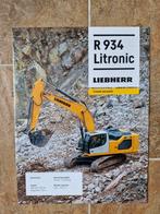 Liebherr 934 folder brochure, Boeken, Ophalen of Verzenden, Zo goed als nieuw
