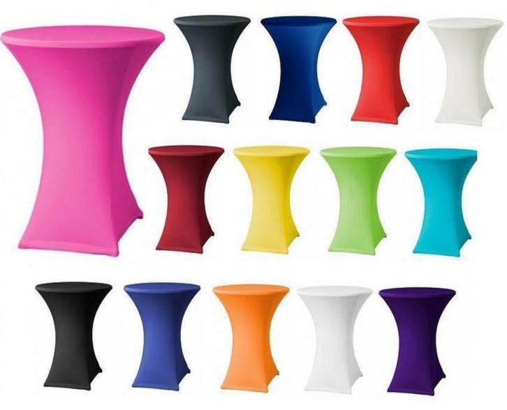 Partij Statafelrokken & Hoezen – Professionele Kwaliteit, Huis en Inrichting, Tafels | Statafels, Zo goed als nieuw, Ophalen