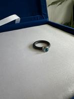 zilveren ring 925 met zirkonium, Sieraden, Tassen en Uiterlijk, Ringen, Ophalen of Verzenden, Dame, Zo goed als nieuw, Zilver
