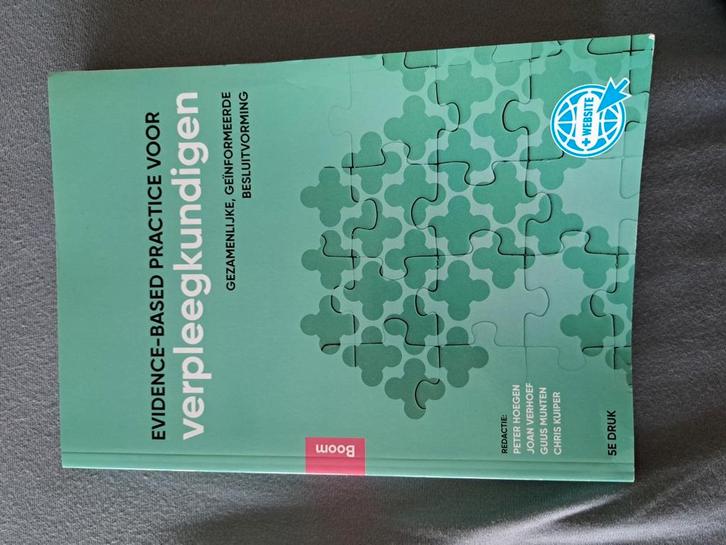 Chris Kuiper - Evidence-based practice voor verpleegkundigen, Boeken, Schoolboeken, Zo goed als nieuw, Nederlands, Overige niveaus