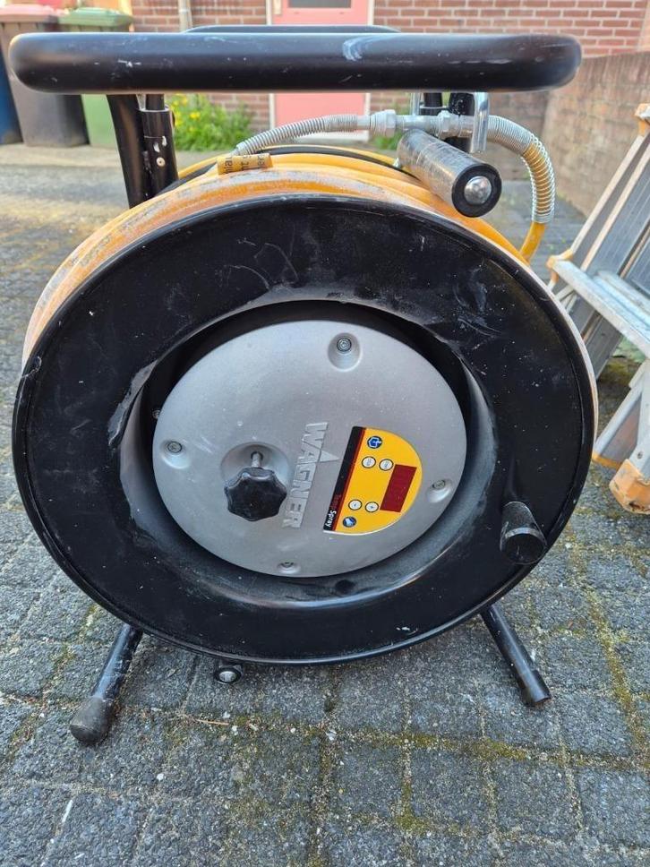 Wagner tempspray H326 verwarmde slang, Doe-het-zelf en Verbouw, Schildersmaterialen, Zo goed als nieuw, Verfspuit of Verfpomp