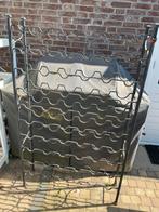 Wijnrek ijzer, Huis en Inrichting, Woonaccessoires | Wijnrekken, Ophalen, Gebruikt, 15 tot 25 flessen, Metaal