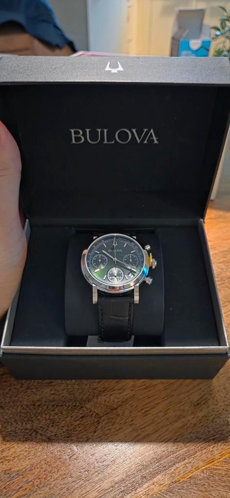 Bulova - Crono High Precision -262kHz- NIEUW! Met papieren, Sieraden, Tassen en Uiterlijk, Horloges | Heren, Zo goed als nieuw