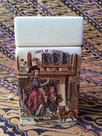 Mooie oude Crown Devon porselein dekselpot uit Engeland., Antiek en Kunst, Ophalen of Verzenden