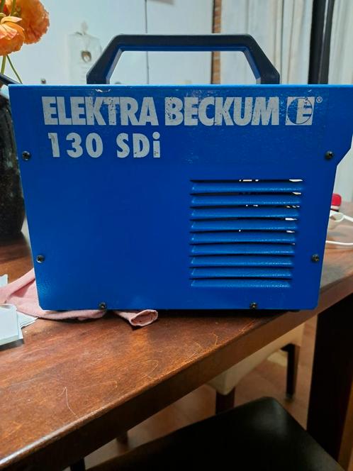 Top lasapparaat Electra Beckum 130SDI, Doe-het-zelf en Verbouw, Gereedschap | Lasapparaten, Zo goed als nieuw, Elektroden, Minder dan 150 ampère