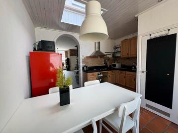 Witte Eettafel 180x90 cm - Gebruikt beschikbaar voor biedingen