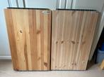 2 IKEA Ivar planken 50-80cm, Huis en Inrichting, Kasten | Stellingkasten, Ophalen, Zo goed als nieuw