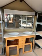 GRATIS-Badkamermeubel met marmeren blad - Gratis af te halen, Huis en Inrichting, Badkamer | Badkamermeubels, Ophalen, Gebruikt