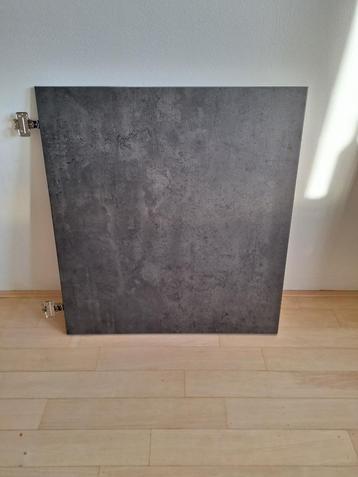 IKEA Kallviken front/deur wandkast, donkergrijs+schanier