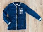 Stoer Retour vest rits blauw wit maat 146 152, Trui of Vest, Ophalen of Verzenden, Zo goed als nieuw, Jongen