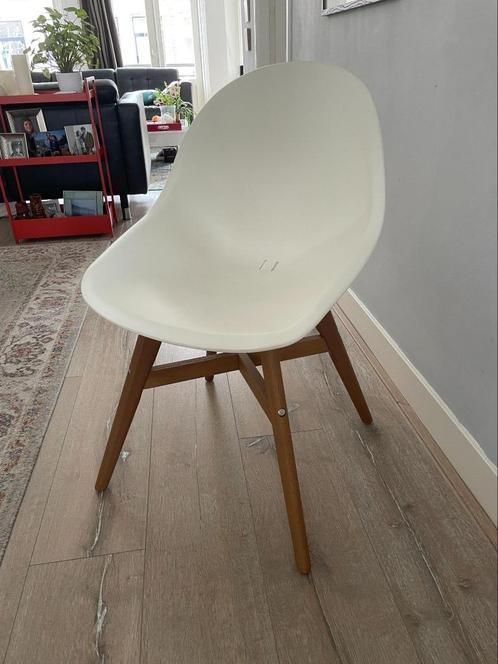 Fanbyn Stoelen x 6, Huis en Inrichting, Stoelen, Zo goed als nieuw, Vijf, Zes of meer stoelen, Hout, Kunststof, Wit, Ophalen