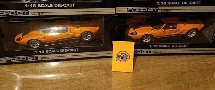 1:18 nog 2 Ford GT 40 Concept, Hobby en Vrije tijd, Modelauto's | 1:18, Nieuw, Auto, Overige merken, Ophalen of Verzenden