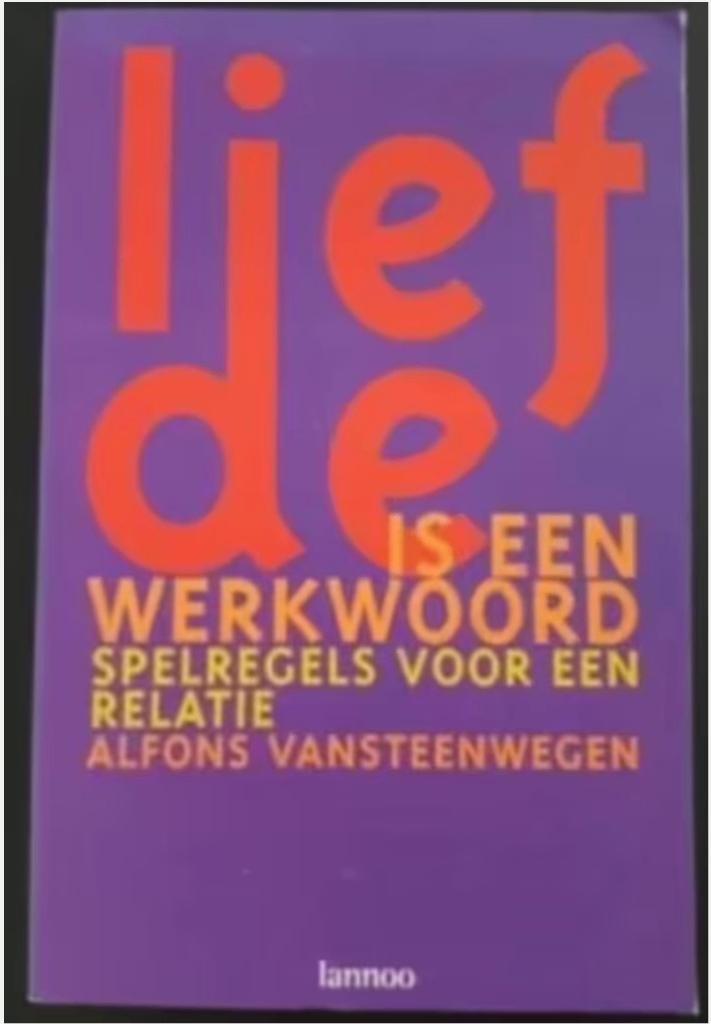 Liefde is een werkwoord (Spelregels voor een relatie), Boeken, Psychologie, Zo goed als nieuw, Ophalen of Verzenden