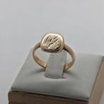 Gouden Ring 14k Maat 17 2.9 gram, Ophalen of Verzenden, Zo goed als nieuw, 17 tot 18, Dame of Heer