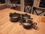 pannenset, Huis en Inrichting, Keuken | Potten en Pannen, Ophalen, Gebruikt, Overige materialen, Pannenset