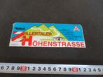 sticker Oostenrijk Tirol Zillertaler Höhenstrasse, Ophalen, Zo goed als nieuw