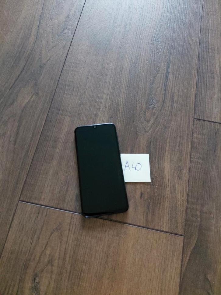 Samsung Galaxy A40, Telecommunicatie, Mobiele telefoons | Samsung, Gebruikt, Galaxy A, 64 GB, Zwart, Ophalen of Verzenden