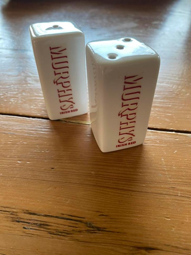 Murphy’s Irish Red peper en zoutstel, Verzamelen, Biermerken, Zo goed als nieuw, Overige merken, Ophalen of Verzenden