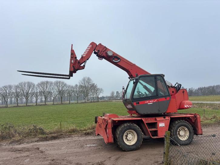 Manitou mrt 1432 roterende verreiker, Zakelijke goederen, Machines en Bouw | Kranen en Graafmachines, Verreiker, Ophalen of Verzenden