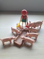 Vintage Playmobil Boerin met Varkens - Set 3566, Ophalen of Verzenden, Gebruikt, Complete set