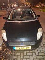 Fiat Punto 1.4 3DR 2007 Zwart, Auto's, Voorwielaandrijving, Stof, Zwart, 4 cilinders