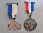 Medaille Schaatsen Heerenveen IJsstadion Thialf 1967 en 1986, Ophalen of Verzenden, Overige materialen