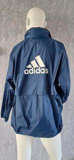 Vintage 90's Adidas Windjack zomerjas M Topstaat, Kleding | Heren, Jassen | Zomer, Blauw, Zo goed als nieuw, Verzenden