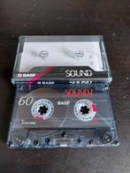BASF SOUND 60 CASSETTEBANDJE, Cd's en Dvd's, Cassettebandjes, Overige genres, 1 bandje, Ophalen of Verzenden, Zo goed als nieuw
