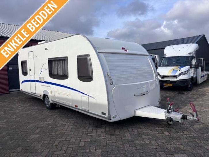 Bürstner Belcanto 590 TL bj.2007 MOVER en AIRCO!!!, Caravans en Kamperen, Caravans, Bedrijf, 1250 - 1500 kg, Rondzit, Bürstner