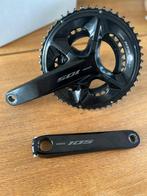 SHIMANO 105 Crankstel FC-R7100 HOLLOWTECH II 12-speed 175, Fietsen en Brommers, Fietsonderdelen, Ophalen of Verzenden, Zo goed als nieuw